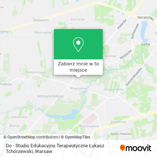 Mapa Do - Studio Edukacyjno Terapeutyczne Łukasz Tchórzewski