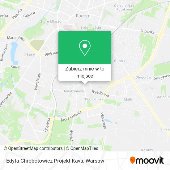 Mapa Edyta Chrobotowicz Projekt Kava