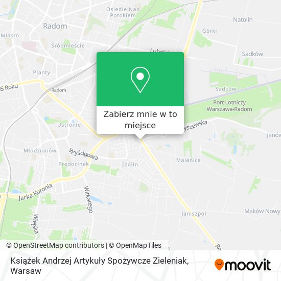 Mapa Książek Andrzej Artykuły Spożywcze Zieleniak