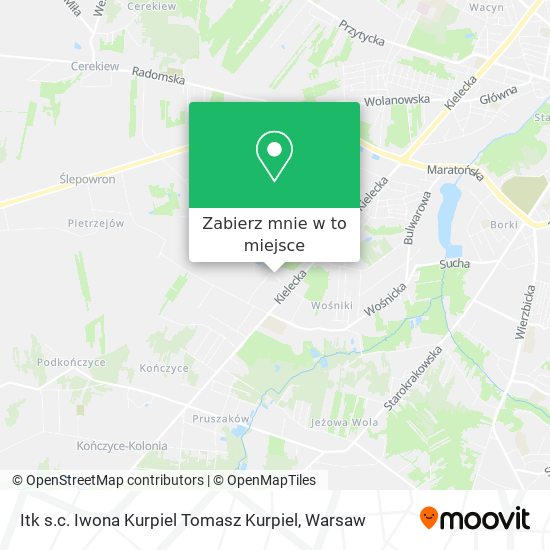 Mapa Itk s.c. Iwona Kurpiel Tomasz Kurpiel