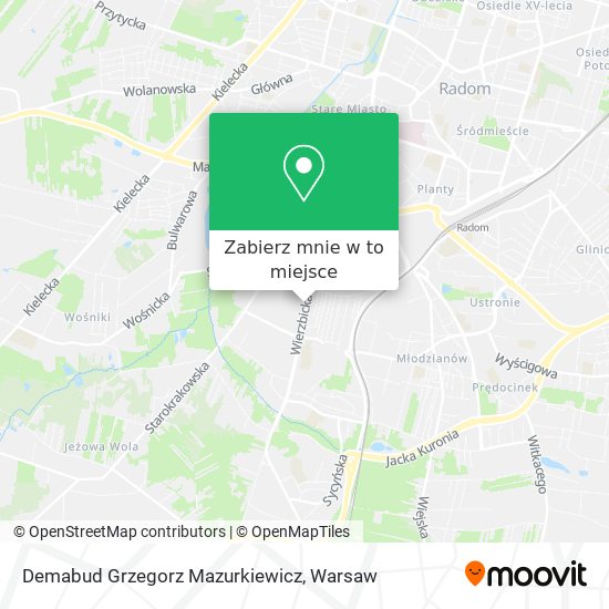 Mapa Demabud Grzegorz Mazurkiewicz