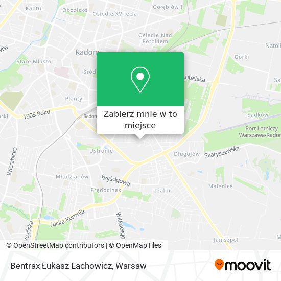 Mapa Bentrax Łukasz Lachowicz