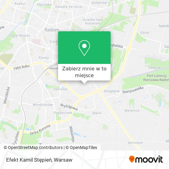 Mapa Efekt Kamil Stępień