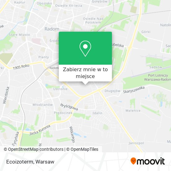 Mapa Ecoizoterm