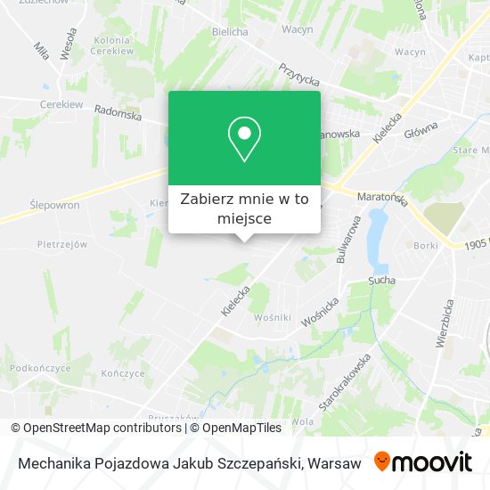 Mapa Mechanika Pojazdowa Jakub Szczepański