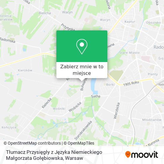 Mapa Tłumacz Przysięgły z Języka Niemieckiego Małgorzata Gołębiowska