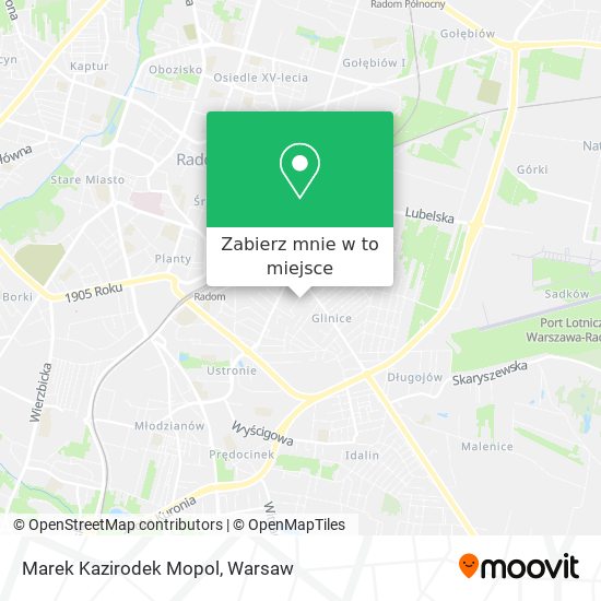 Mapa Marek Kazirodek Mopol