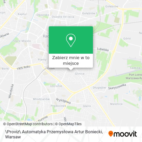 Mapa \Proviz\ Automatyka Przemysłowa Artur Boniecki