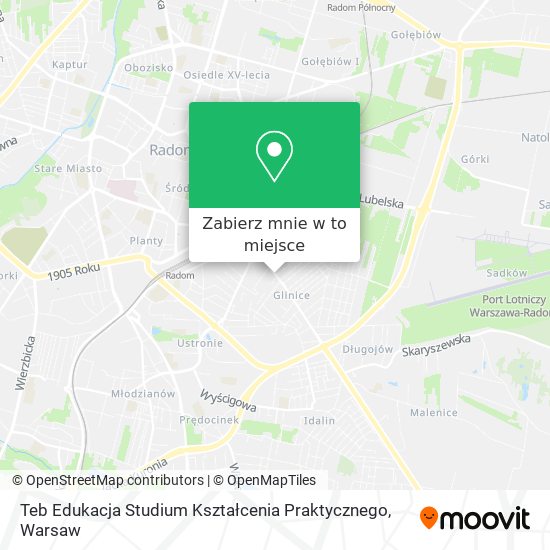 Mapa Teb Edukacja Studium Kształcenia Praktycznego