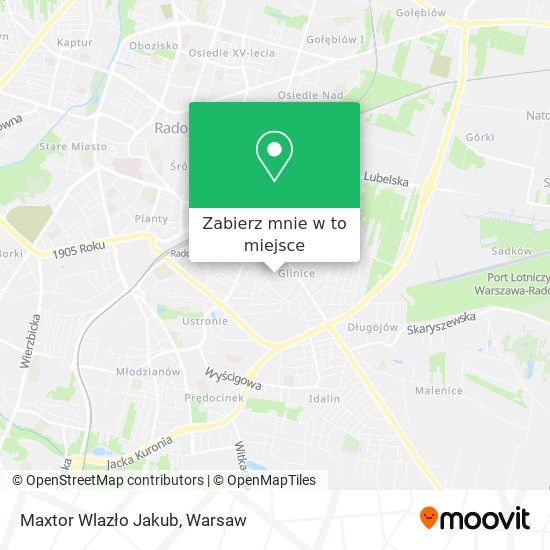 Mapa Maxtor Wlazło Jakub