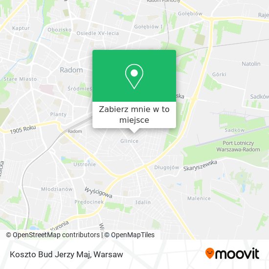 Mapa Koszto Bud Jerzy Maj