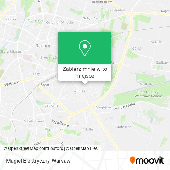 Mapa Magiel Elektryczny