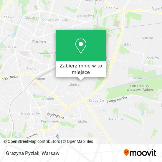 Mapa Grażyna Pyziak