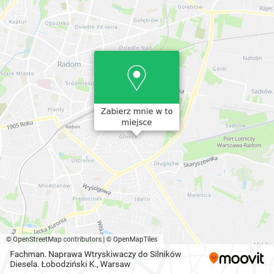 Mapa Fachman. Naprawa Wtryskiwaczy do Silników Diesela. Łobodziński K.