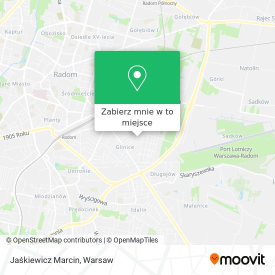 Mapa Jaśkiewicz Marcin