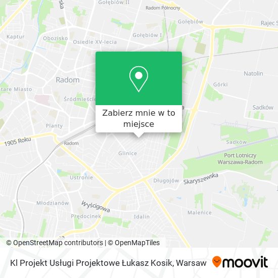 Mapa Kl Projekt Usługi Projektowe Łukasz Kosik