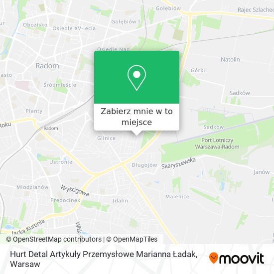 Mapa Hurt Detal Artykuły Przemysłowe Marianna Ładak