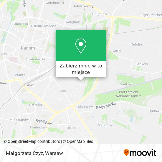 Mapa Małgorzata Czyż