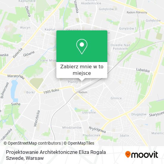 Mapa Projektowanie Architektoniczne Eliza Rogala Szwede