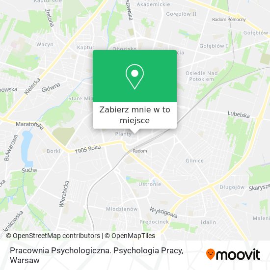 Mapa Pracownia Psychologiczna. Psychologia Pracy