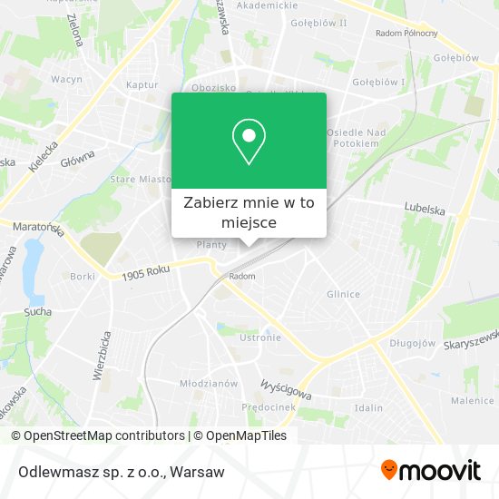 Mapa Odlewmasz sp. z o.o.