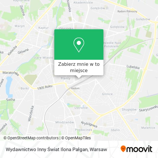 Mapa Wydawnictwo Inny Świat Ilona Pałgan