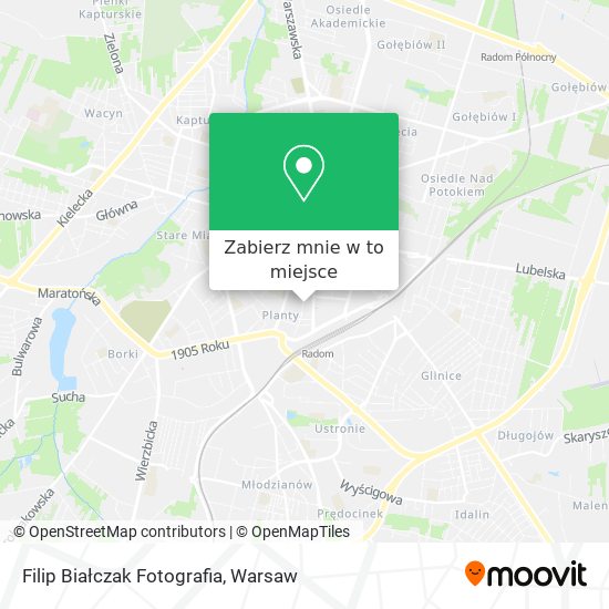 Mapa Filip Białczak Fotografia