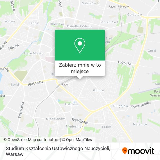 Mapa Studium Kształcenia Ustawicznego Nauczycieli