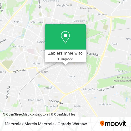 Mapa Marszałek Marcin Marszałek Ogrody