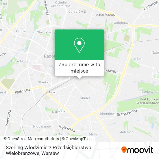 Mapa Szerling Włodzimierz Przedsiębiorstwo Wielobranżowe