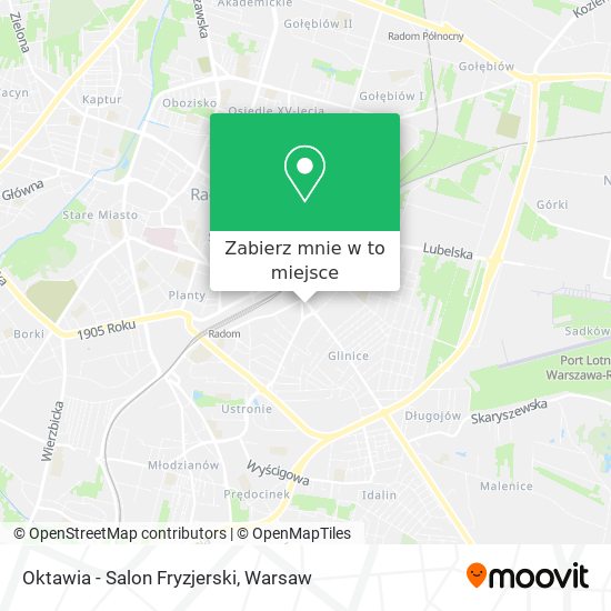 Mapa Oktawia - Salon Fryzjerski