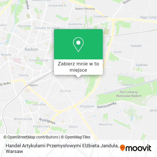 Mapa Handel Artykułami Przemysłowymi Elżbieta Janduła