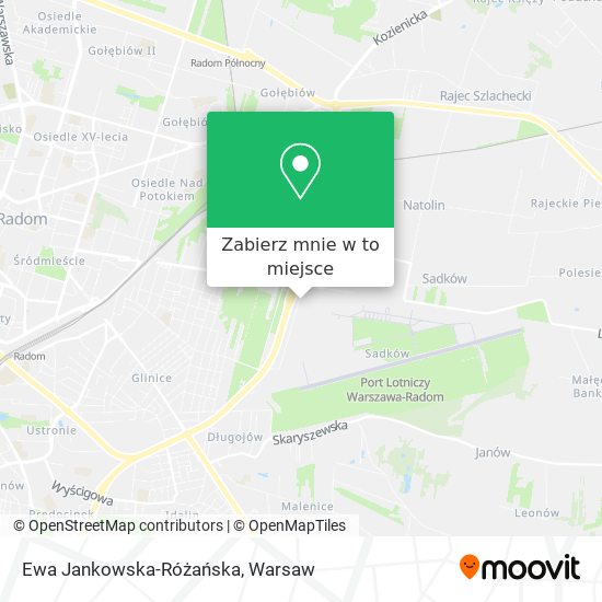 Mapa Ewa Jankowska-Różańska