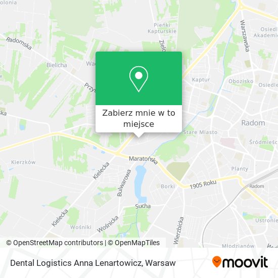 Mapa Dental Logistics Anna Lenartowicz