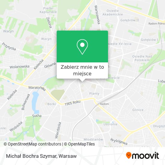 Mapa Michał Bochra Szymar