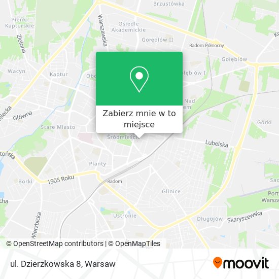 Mapa ul. Dzierzkowska 8