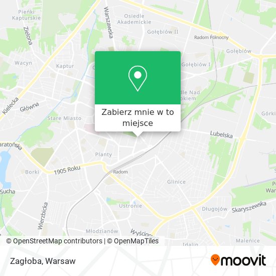 Mapa Zagłoba