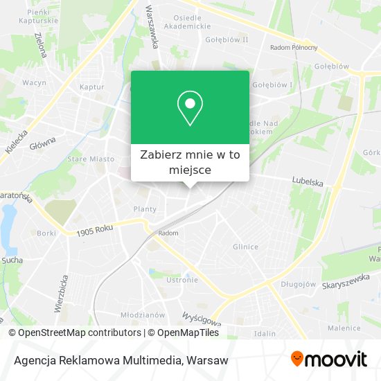 Mapa Agencja Reklamowa Multimedia