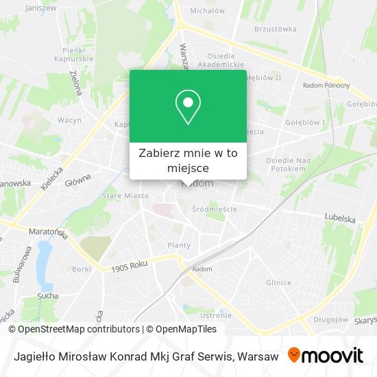 Mapa Jagiełło Mirosław Konrad Mkj Graf Serwis