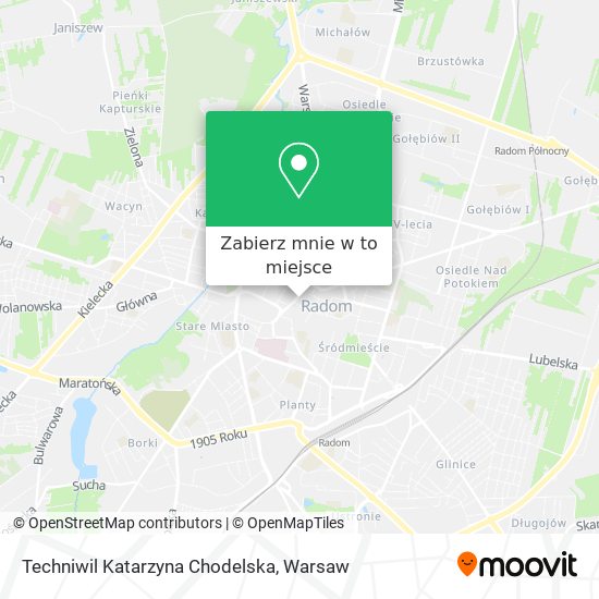 Mapa Techniwil Katarzyna Chodelska