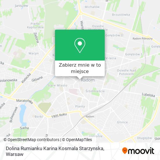 Mapa Dolina Rumianku Karina Kosmala Starzynska