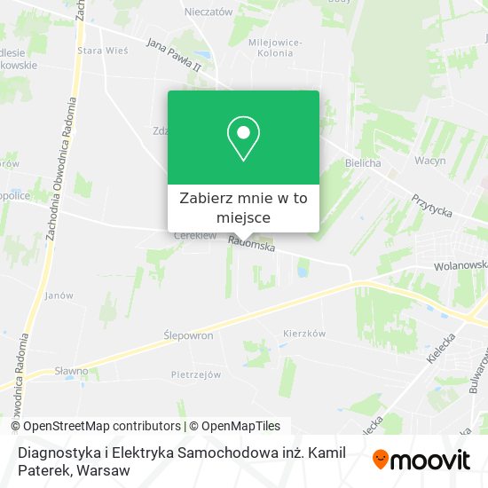 Mapa Diagnostyka i Elektryka Samochodowa inż. Kamil Paterek