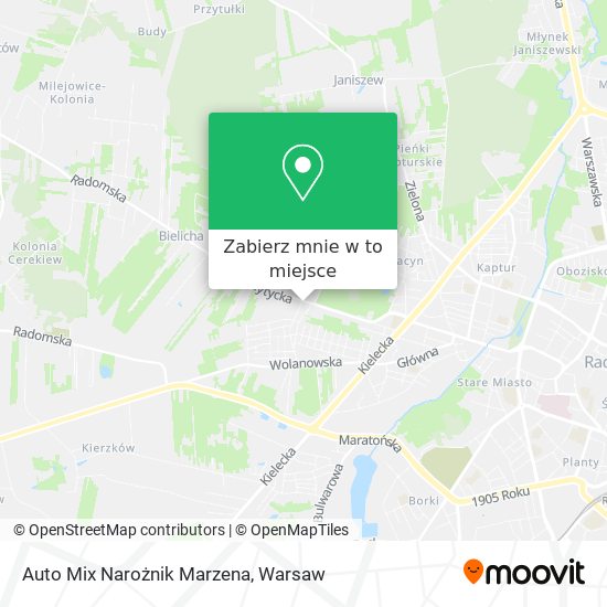 Mapa Auto Mix Narożnik Marzena