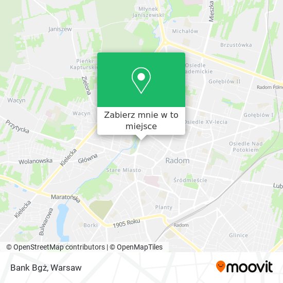 Mapa Bank Bgż