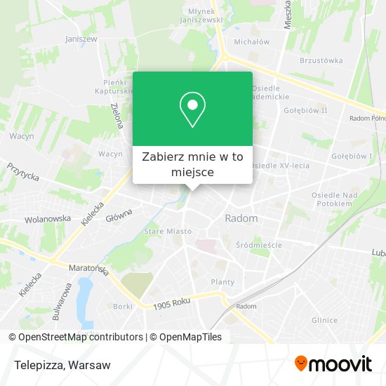 Mapa Telepizza