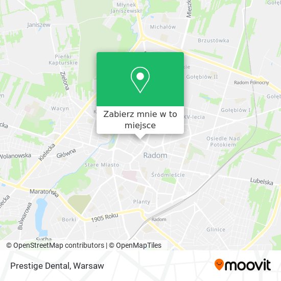 Mapa Prestige Dental