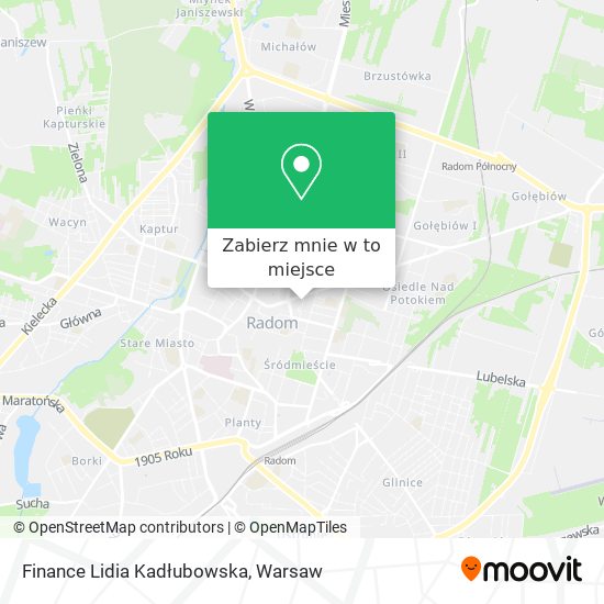 Mapa Finance Lidia Kadłubowska