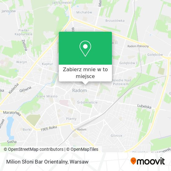 Mapa Milion Słoni Bar Orientalny