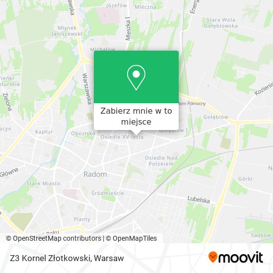 Mapa Z3 Kornel Złotkowski