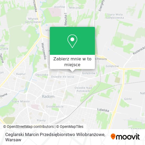 Mapa Ceglarski Marcin Przedsiębiorstwo Wilobranżowe